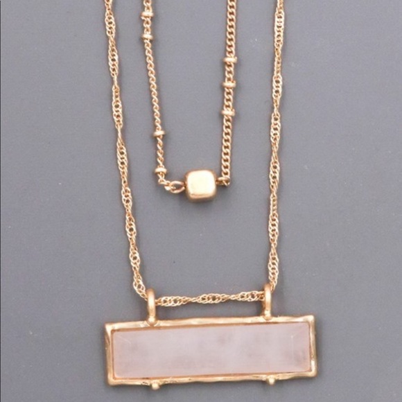 Real Crystal Layered Necklaces - Picture 5 of 6